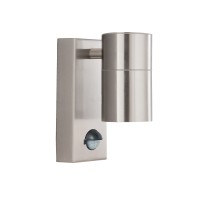Фасаден аплик с датчик за движение Searchlight 7008-1SS Outdoor and Porch
